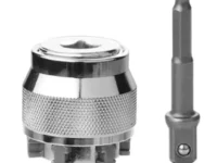 RU43199 1 BOCALLAVE AJUSTABLE DE 10 a 19 mm - 3/8" a 3/4".
Incluye adaptador 1/4" x 3/8". Permite ajustar o aflojar tuercas y bulones de 10 a 19 mm o 3/8" a 3/4" sin necesidad de cambiar de tubo.