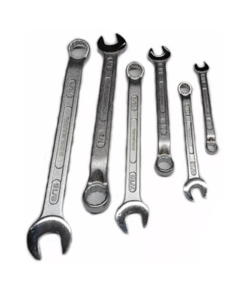 LLAVES Combinada  Juego 6 PCS SAE (1/4-5/16-3/8-7/16-1/2-9/16)