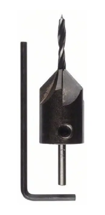 BISELADOR P/TORNILLO 3 MM (MADERA) (int 50 uni)