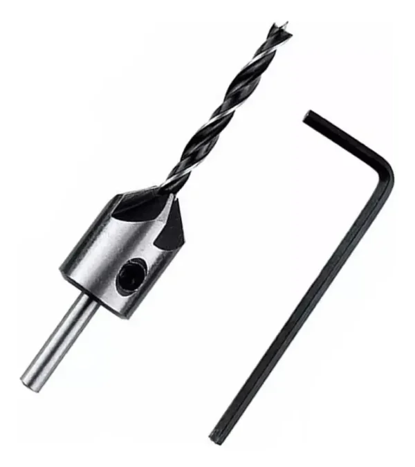 BISELADOR P/TORNILLO 4 MM (MADERA) (int 50 uni)