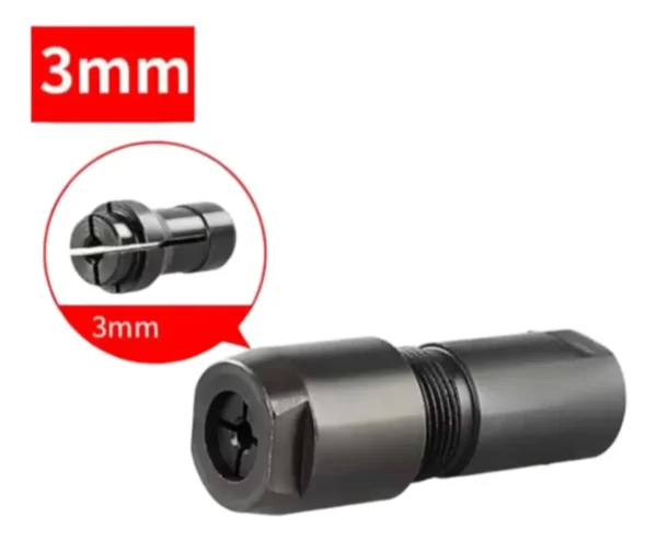 RU51221 4 BOQUILLAS X 4 PZ P/AMOLADORA RECTA. ROSCA M10.
repuesto para amoladoras rectas permitiendo usar limas rotativas, fresas, escofinas con vastago de 3 y 6 mm.
Usos: herreros, carpinteros, marmoleros, hebanistas, hobbistas.