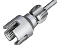 HERRAMIENTA DE ROSCADO P/CA?OS DE PVC INTERNO Y EXTERNO 1/2"
permite realizar roscas macho o hembra en ca?os y accesorios de pvc o termofusion.
Enc 1/4" . Apto uso p/taladros o atornilladores a bateria enc 1/4"