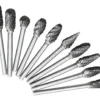 ACCESORIO P/DREMEL LIMAS ROTATIVAS X 10 PZS ENC 1/8''