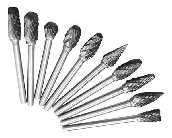 ACCESORIO P/DREMEL LIMAS ROTATIVAS X 10 PZS ENC 1/8''