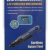 RU58500 1 MINITORNO USB 3.6V CE 24 pz.
Bateria: litio 3,6 v. 700 mAh. USB-C. Largo cable 0,50 m. tiempo de carga: 2hs.
3 velocidades. RPM: 5000-10000-15000 con indicacion x led. Tpo de uso continuo: 70 min.