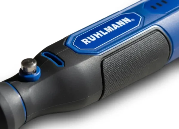 RU58500 4 MINITORNO USB 3.6V CE 24 pz.
Bateria: litio 3,6 v. 700 mAh. USB-C. Largo cable 0,50 m. tiempo de carga: 2hs.
3 velocidades. RPM: 5000-10000-15000 con indicacion x led. Tpo de uso continuo: 70 min.