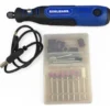 RU58501 1 MINITORNO USB 3.6V CE 31 pz
Bateria: litio 3,6 v. 600 mAh. USB-C. Largo cable 0,50 m. tiempo de carga: 2hs.
3 velocidades. RPM: 5000-10000-15000 con idiucacion x led.