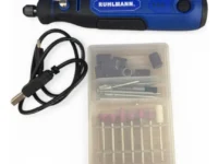 MINITORNO USB 3.6V CE 31 pz
Bateria: litio 3,6 v. 600 mAh. USB-C. Largo cable 0,50 m. tiempo de carga: 2hs.
3 velocidades. RPM: 5000-10000-15000 con idiucacion x led.