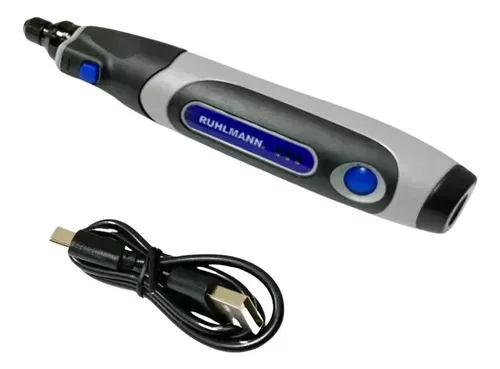 MINITORNO USB 3.6V CE 72PC
Bateria: litio 3,6 v. 1500 mAh. USB-C. Largo cable 0,50 m. tiempo de carga: 2hs
3 velocidades. RPM: 5000-12000-18000 con indicacion x led.