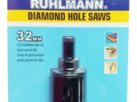 RU60004 1 COPA DIAMANTADA P/PORCELLANATO 32 MM (P/TALADRO)
