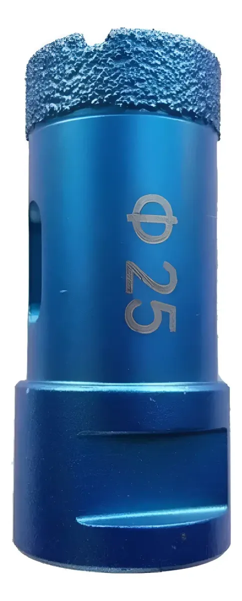COPA DIAMANTADA P/AMOLADORA 25MM (ROSCA M14)