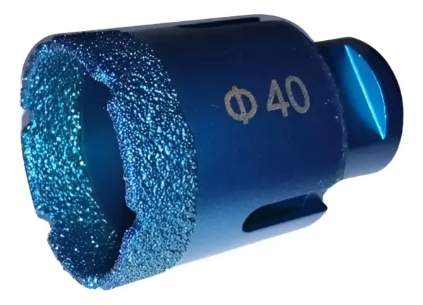 COPA DIAMANTADA P/AMOLADORA 40MM (ROSCA M14)