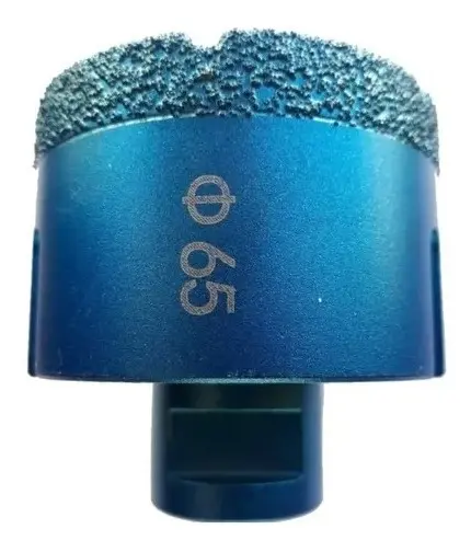 COPA DIAMANTADA P/AMOLADORA 65MM (ROSCA M14)