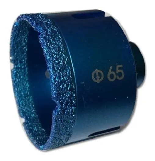 COPA DIAMANTADA P/AMOLADORA 65MM (ROSCA M14)