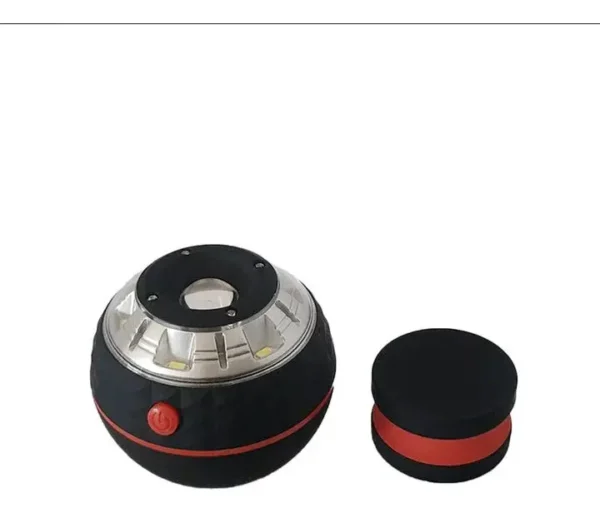 LINTERNA B/MAGN.C/LED 360?. giratoria 360*. 3 pilas AA.