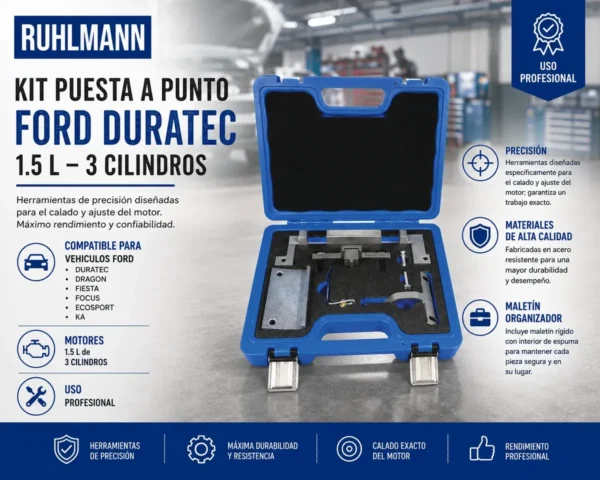 RU6389 2 P/PUNTO 7 PZ FORD DRAGON 1,5 LModelos: ecosport 2017/2018, ka 2018