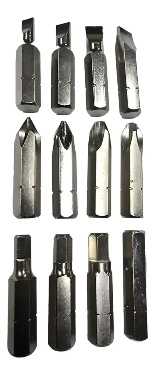 DESTORNILLADOR DE IMPACTO X 12 PZ. Origen china