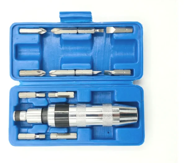 DESTORNILLADOR DE IMPACTO X 12 PZ. Origen china