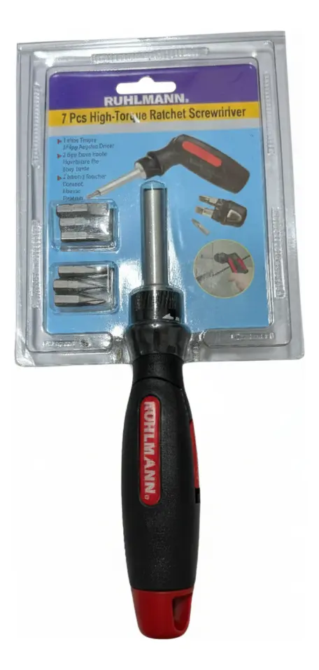 RU6950 1 DESTORNILLADOR PROFESIONAL 7 PZS 3 POSICIONES