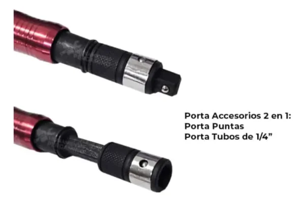 ADAPTADOR 2 EN 1 C/MOVIMIENTO 1/4 X 150 mm