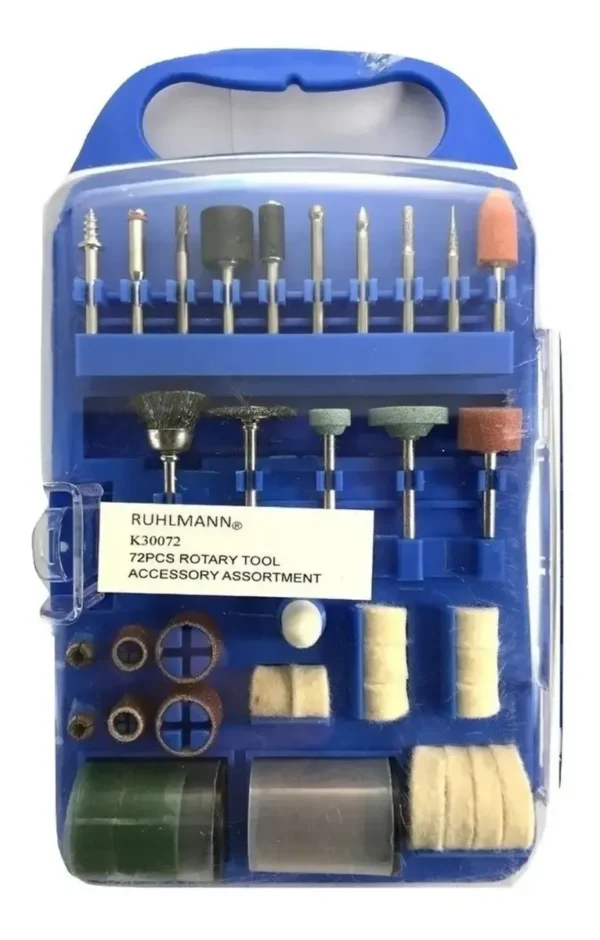 RU8501 1 ACCESORIO P/DREMEL 72 PCS. MULTI PIEZAS