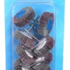ACCESORIO P/DREMEL DISCOS FLAP X 10 PZS. GRANO 80-120. DIAMETRO 32 mm