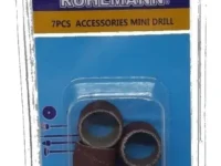 RU8505 1 ACCESORIO P/DREMEL 7 PC. 6 BANDA DE LIJAS 13 x 13 + VASTAGO