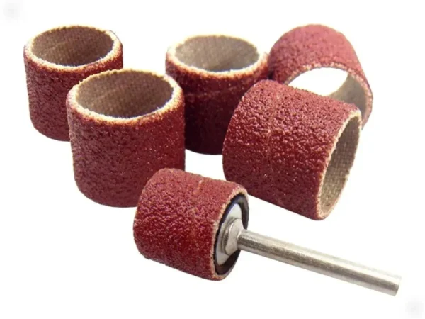 ACCESORIO P/DREMEL 7 PC. 6 BANDA DE LIJAS 13 x 13 + VASTAGO