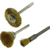 ACCESORIO P/DREMEL 3 PC CEPILLO DE BRONCE