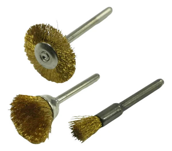 ACCESORIO P/DREMEL 3 PC CEPILLO DE BRONCE