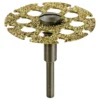 ACCESORIO P/DREMEL HOJA DE CARBURO P/MADERA. 1"1/4