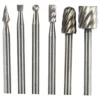 ACCESORIO P/DREMEL LIMAS ROTATIVAS X 6 PZ. ENC 1/8" (aluminio-madera-plastico)