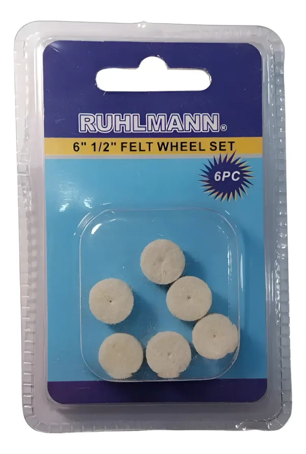 RU8527 1 ACCESORIO P/DREMEL PA?OS P/PULIDO X 6 PZS. 3-5 MM