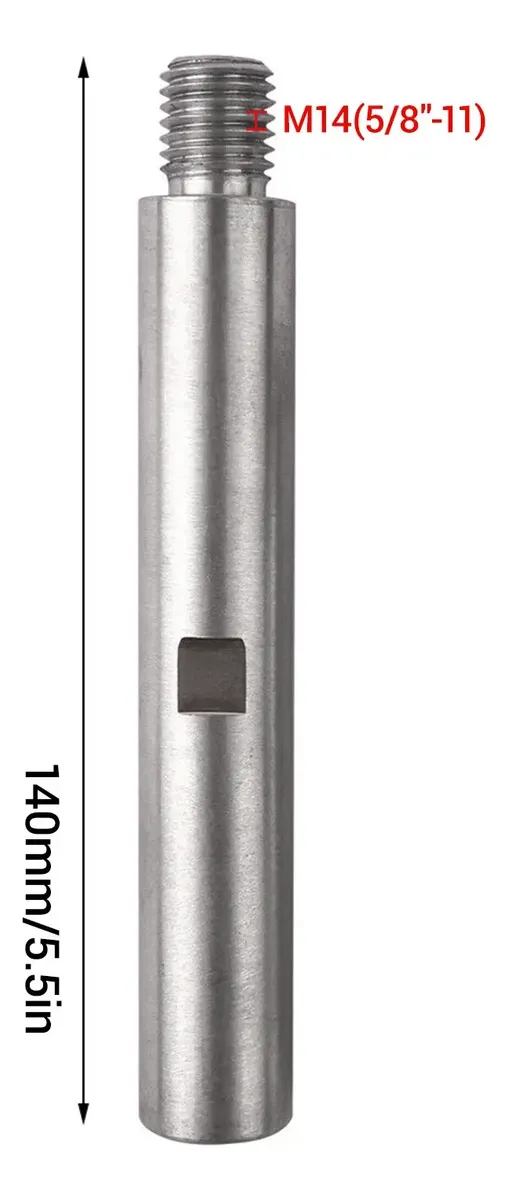 RU8561 2 ALARGUE P/AMOLADORA M14 X 140 mm
ideal p/cepillos, piedras diamantadas, lustrado-pulido-lijado Y trabajos de dificil acceso