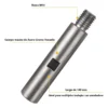 RU8561 3 ALARGUE P/AMOLADORA M14 X 140 mm
ideal p/cepillos, piedras diamantadas, lustrado-pulido-lijado Y trabajos de dificil acceso