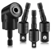 CABEZAL ANGULAR ENC 1/4. ADAP CARDANICO X 4 PZ ENC 1/4 x 1/4-3/8-1/2