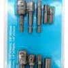 RU8581 1 ADAPTADORES JGO X 9 PZ ENC 1/4"
1/2 x 50mm, 12 x 70 mm, 3/8 x 50mm, 3/8 x 65mmm. 1/4 x25mm, 1/4 x 30mm, 1/4 x 50mm, 1/4 x 65mm adap magnetico
