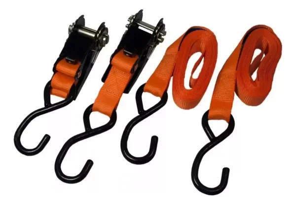CINTA DE AMARRE X2 PZ. Largo: 5 mts. Tn: 700kg