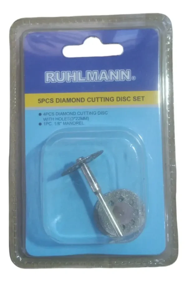 ACCESORIO P/DREMEL DISCO DIAMANTADO X 5PZS.