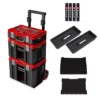 CARRO DE TRANSPORTE E-CASE SELLADAS APILABLES (L, M, S-F) | 120 KG E-CASE ROLLING WORKSHOP SEALED