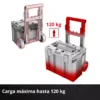 CARRO DE TRANSPORTE E-CASE SELLADAS APILABLES (L, M, S-F) | 120 KG E-CASE ROLLING WORKSHOP SEALED