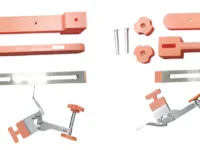 RU15522 1 SET GUIAS PARA ARMAR CAJONES 4PZ. permite instalar correderas "Z" o telescopicas sin nivelar.
Medidas: largo regla 74 cm. Ancho de regla 3 cm. Largo de guia 30 cm. Ancho 40 mm.
