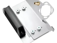 SOPORTE DE 45 GR P/AMOLADORA.uso: corte de ceramicas, porcelanatos a 45*. Regulable en profundidad.