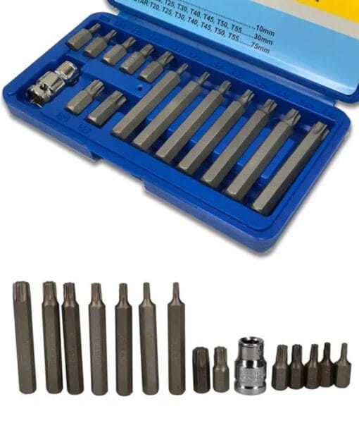 RU24003 2 TORX 15 PC ENC 1/2" BLISTER. (CAJA AZUL)
