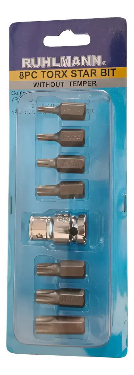 TORX  8 PC.ENC.1/2" MACHO