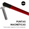 PUNTA PHILLIPS FPH 2 x 75-110-150 MM X 6 PZ.  Material: ALTO IMPACTO. Magneticas. Tiene ranura combinada especial para electricistas.