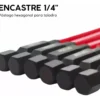 PUNTA PHILLIPS FPH 2 x 75-110-150 MM X 6 PZ.  Material: ALTO IMPACTO. Magneticas. Tiene ranura combinada especial para electricistas.