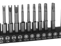 PUNTAS X 11 PZS U3-U4-U5-U6 + 7 TS TORX (5 puntas).10-15-20-25-27-30-40 (5 puntas) magnetica