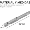 PUNTAS X 11 PZS U3-U4-U5-U6 + 7 TS TORX (5 puntas).10-15-20-25-27-30-40 (5 puntas) magnetica