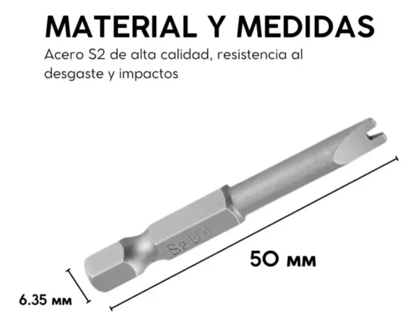 PUNTAS X 11 PZS U3-U4-U5-U6 + 7 TS TORX (5 puntas).10-15-20-25-27-30-40 (5 puntas) magnetica